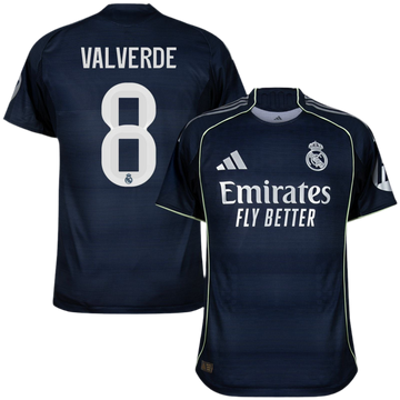 Real Madrid Away 25/26 UCL Player Version