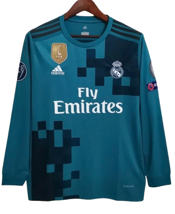 Real Madrid 3rd 17/18 Ronaldo Long sleeve