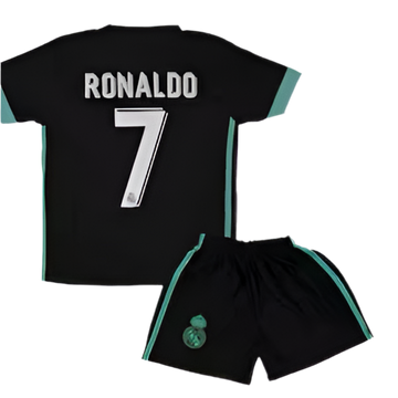 Real Madrid Away 17/18 Ronaldo Kids Kit
