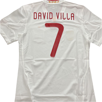 Spain Retro Away 2011 David Villa #7
