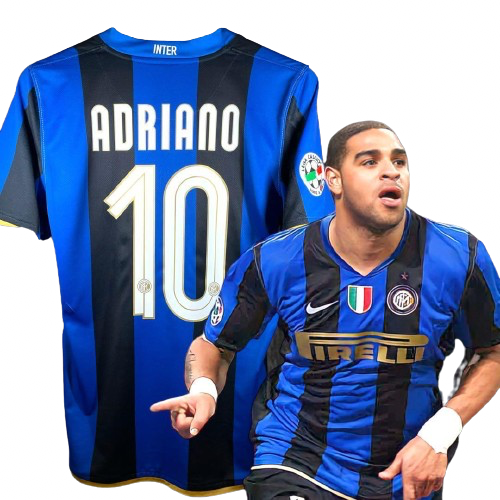 Inter Milan Retro Home 08 09 Adriano