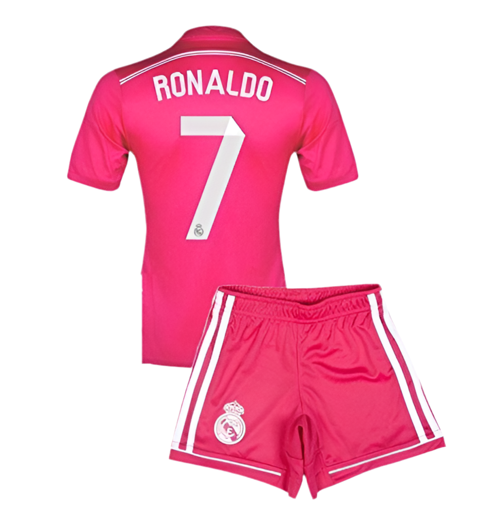 Real Madrid Away 14/15 Ronaldo Kids Set