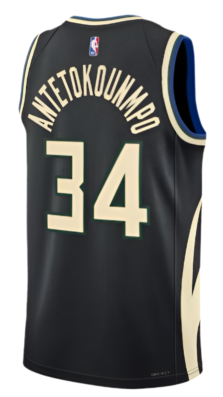 Giannis Antetokounmpo Milwaukee Bucks Statement Edition
