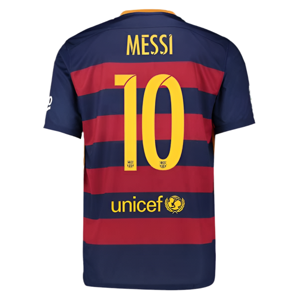 Barcelona Retro Home 14/15 Messi Kids Set
