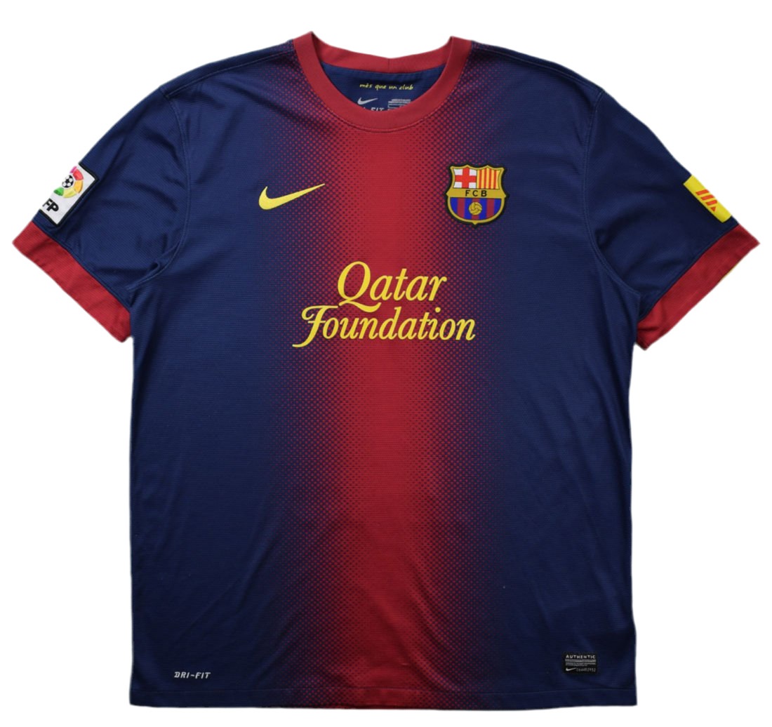 Barcelona Retro Home 12/13 Messi #10