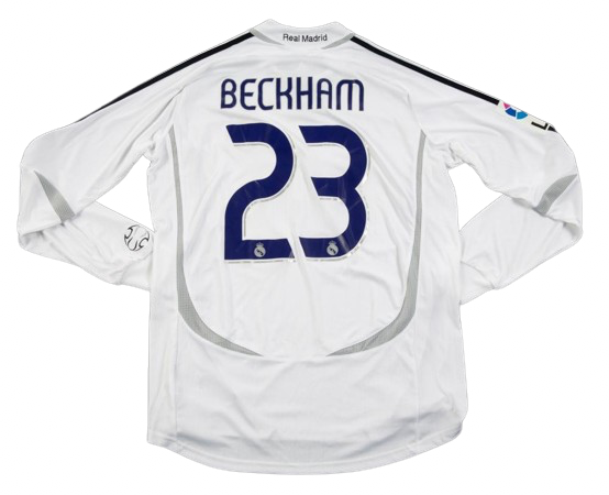 Real Madrid Retro Home 06/07 Beckham