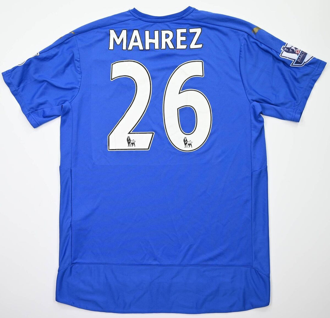 Leicester Retro Home 15/16 Mahrez #26