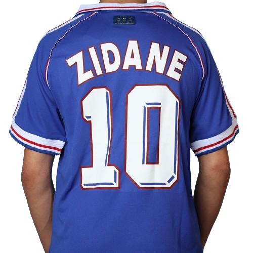 France Retro Home World Cup 98 Zidane