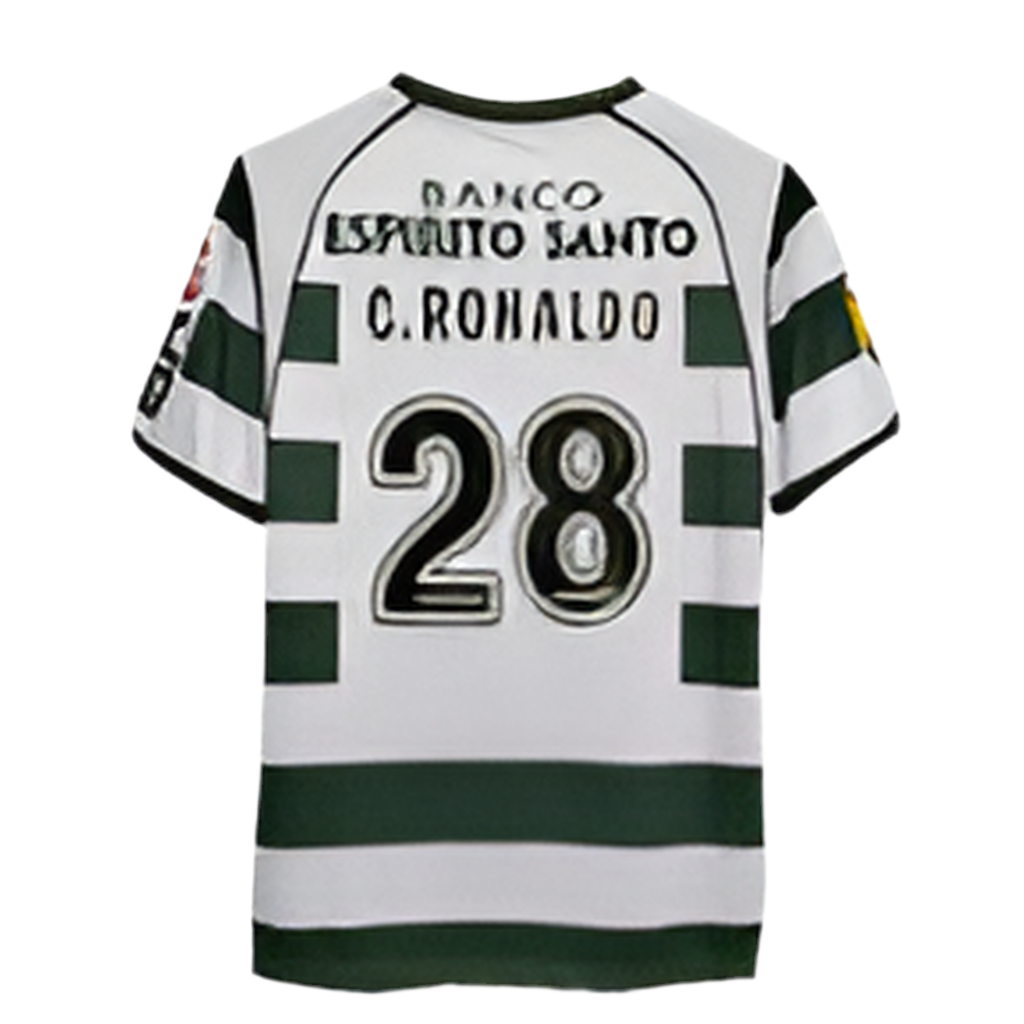 Sporting CP Retro Home 01/03 Ronaldo #28