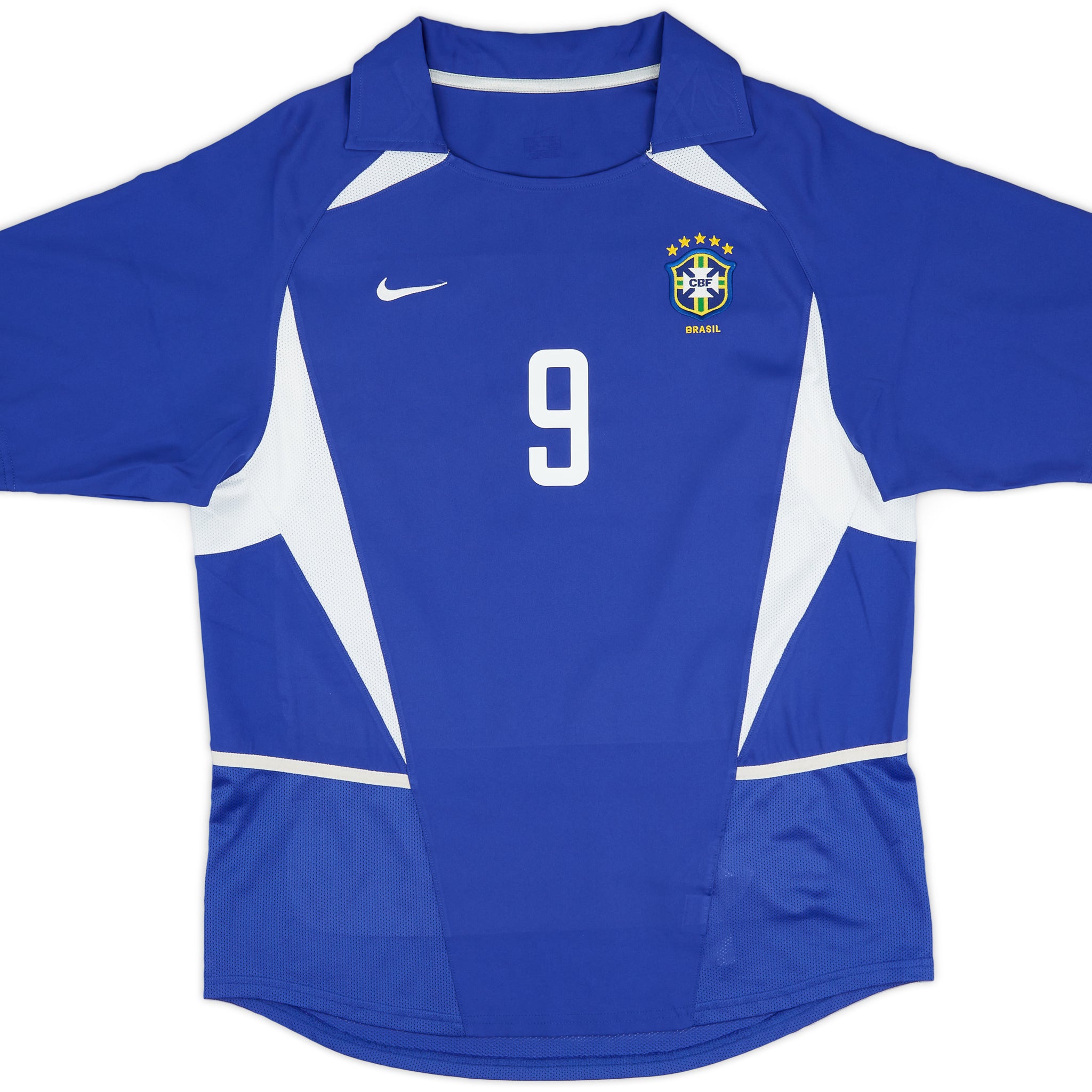 Brazil Retro Away 02/04 Ronaldo #9