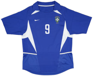 Brazil Retro Away 02/04 Ronaldo #9