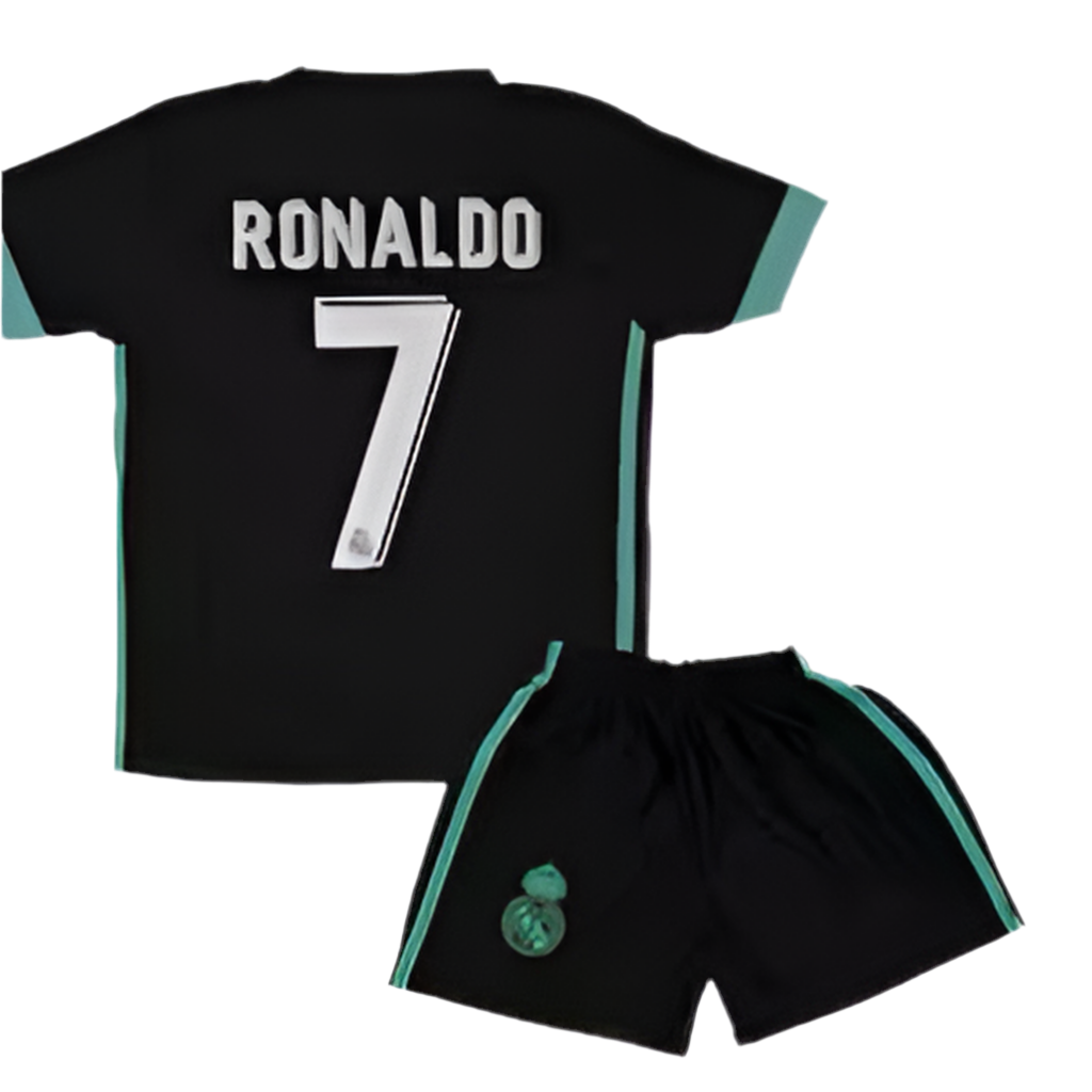 Real Madrid Away 17/18 Ronaldo Kids Kit