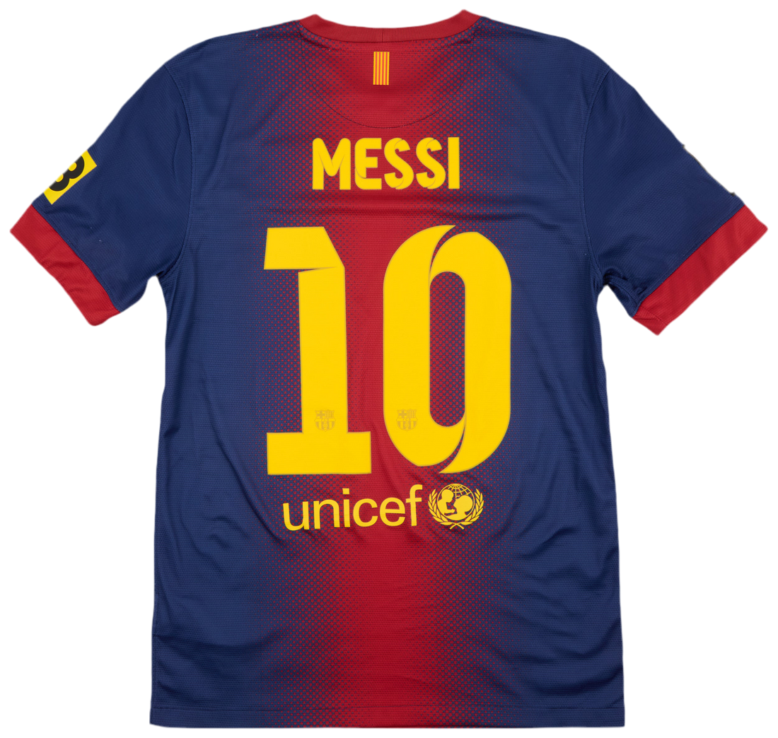 Barcelona Retro Home 12/13 Messi #10