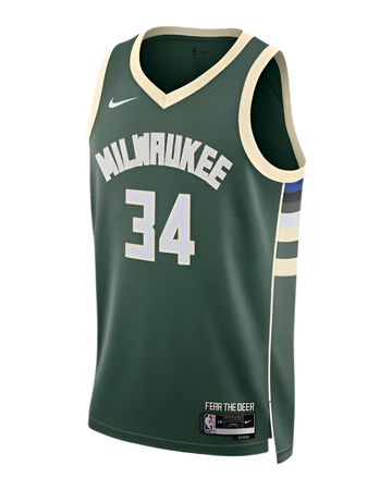 Giannis Antetokounmpo Milwaukee Bucks Icon Edition