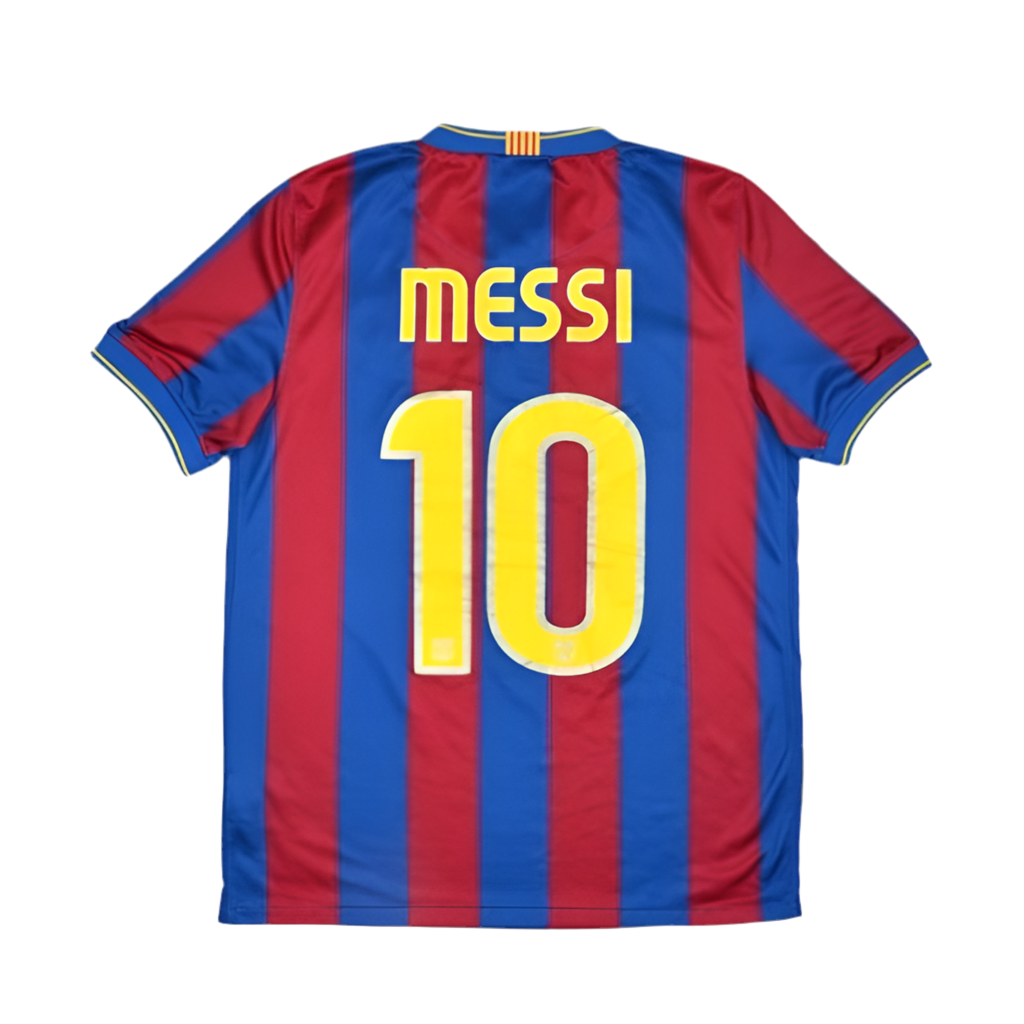 Barcelona Retro Home 10/11 Messi Kids Set