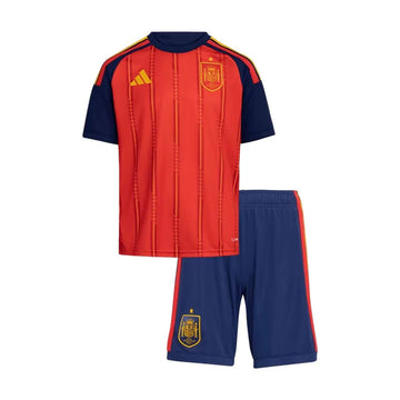 Spain Home World Cup 2026 Kids Set