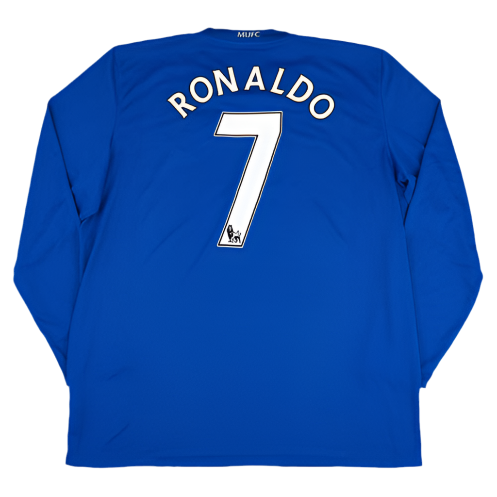 Manchester United Retro Third 08/09 Longs Sleeves Ronaldo