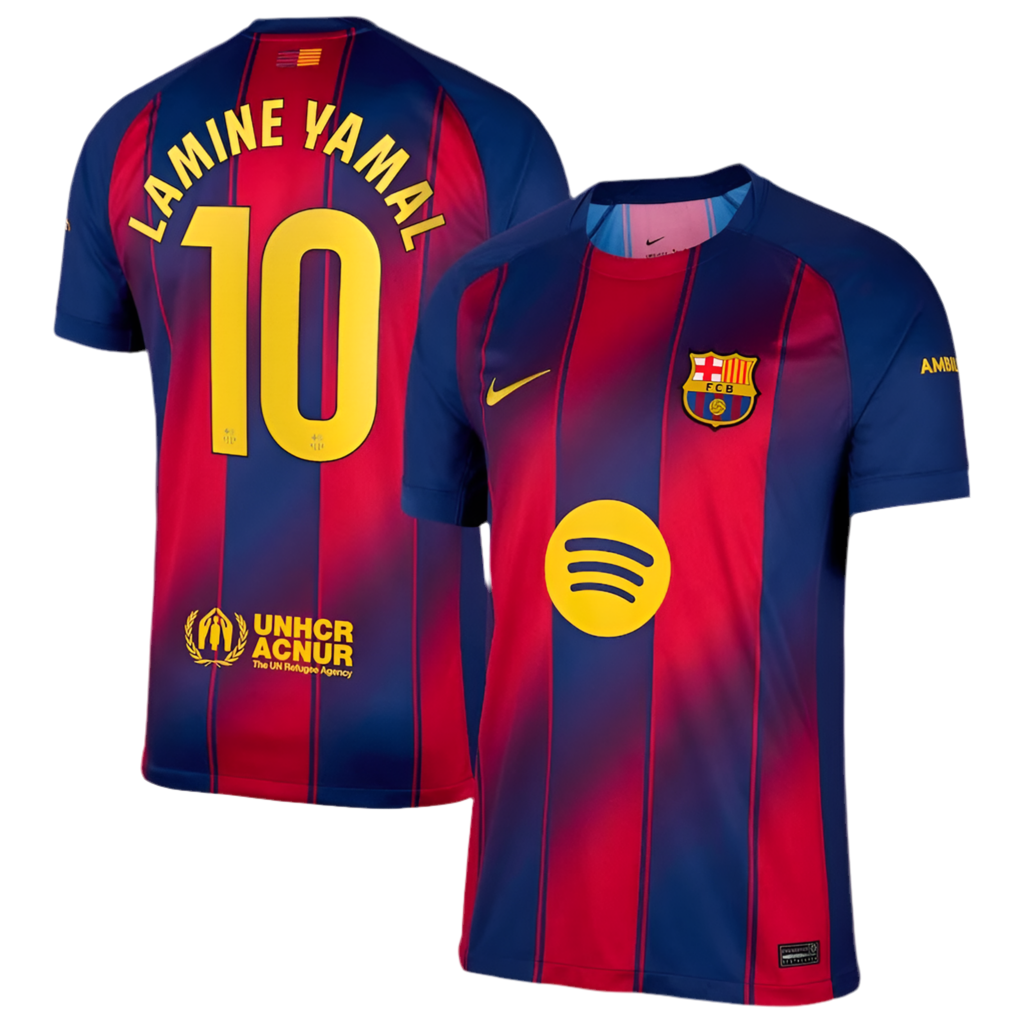 Barcelona Home 25/26 UCL Player Version