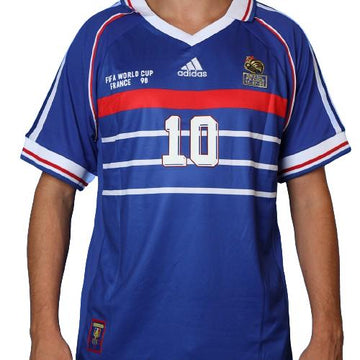 France Retro Home World Cup 98 Zidane