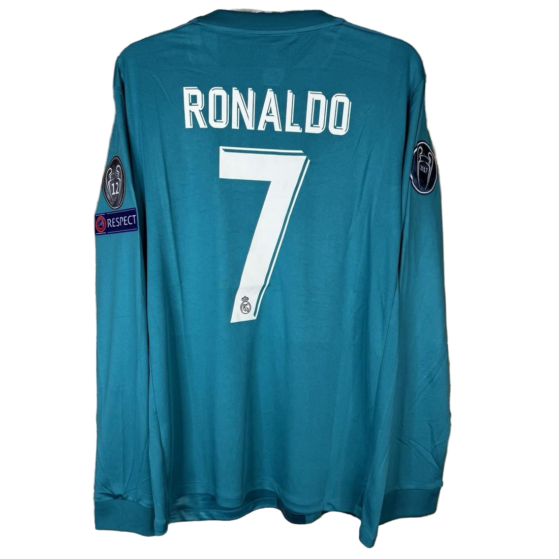 Real Madrid Retro 3rd 17/18 UCL Long Sleeves