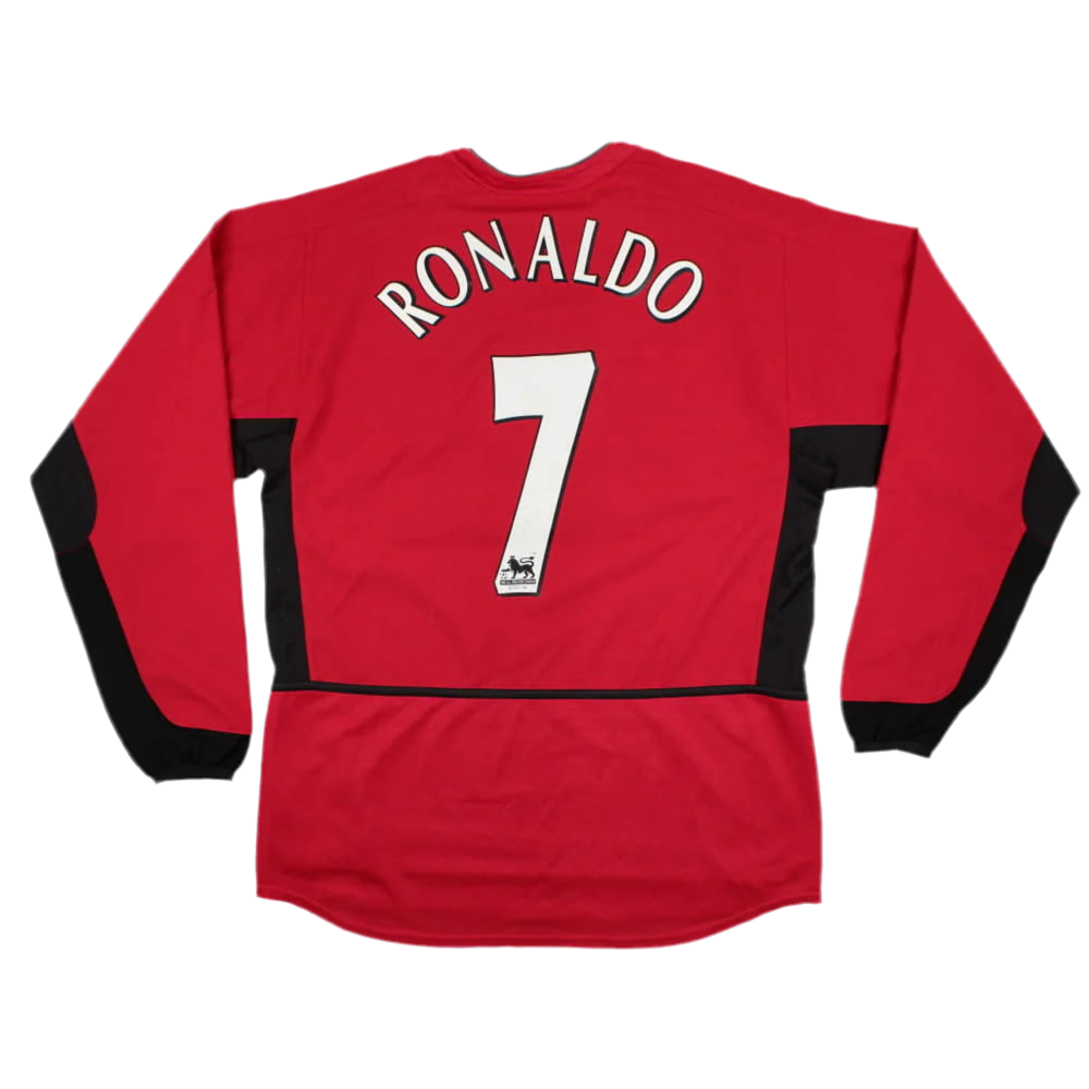 Manchester United Retro Home 02/04 Ronaldo #7