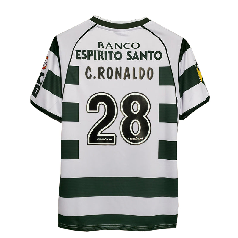 Sporting CP Retro Home 01/03 Ronaldo #28