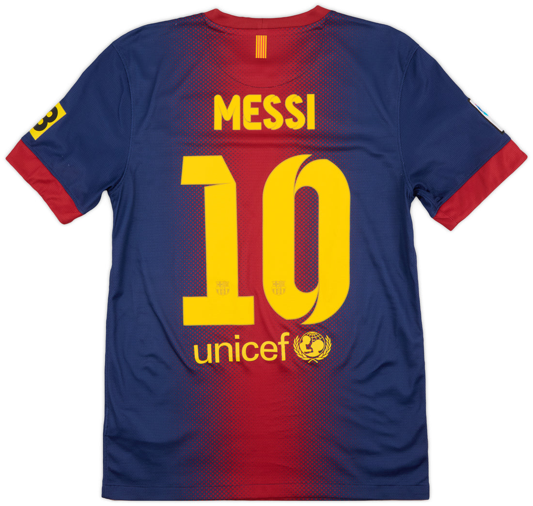 Barcelona Retro Home 12/13 Messi #10