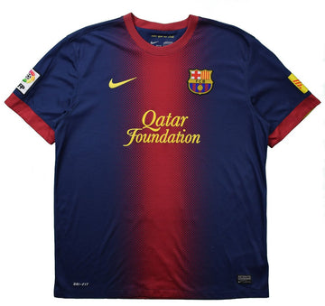 Barcelona Retro Home 12/13 Messi #10