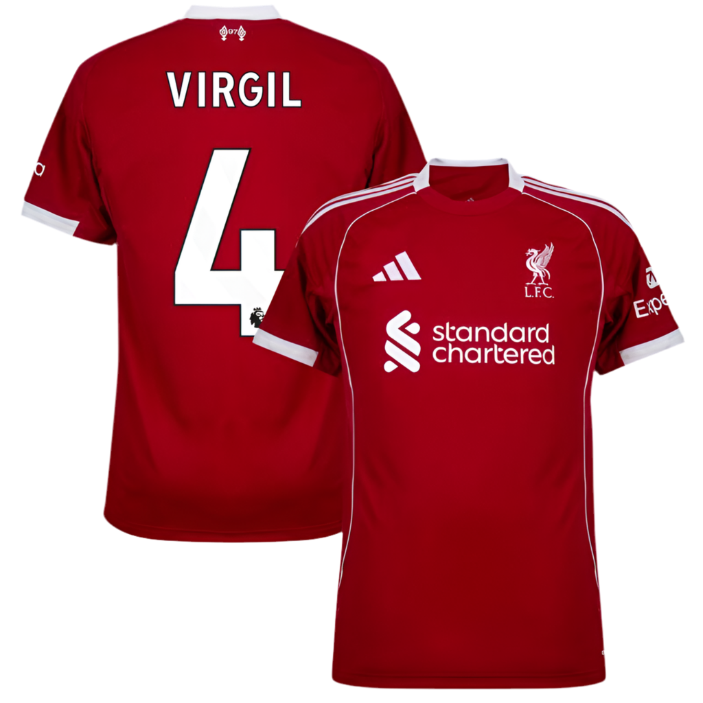 Liverpool Home 25/26 Player Version