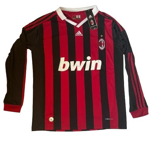 AC Milan Retro Home 09/10 Long Sleeves Ronaldinho