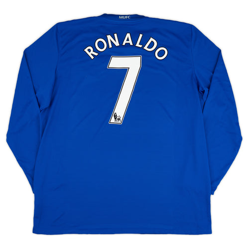 Manchester United Retro Third 08/09 Longs Sleeves Ronaldo