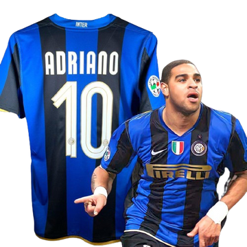 Inter Milan Retro Home 08/09 Adriano