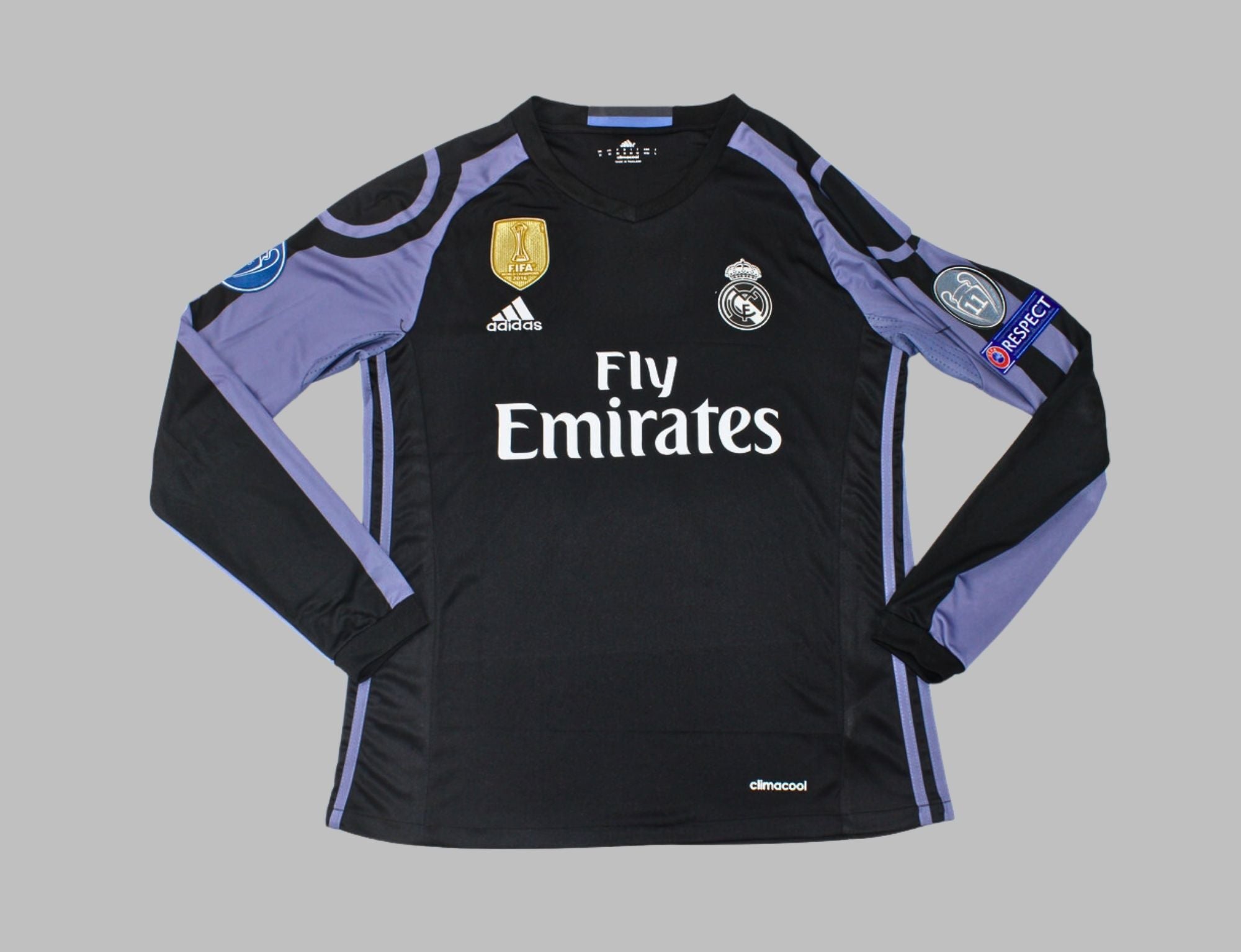 Real Madrid Retro 3rd kit 16/17 Long sleeve Ronaldo #7